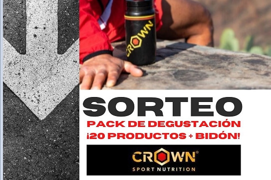 Sorteio de testador de resistência Crown Sport Nutritrion MEGAPACK