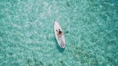 Paddle surf image