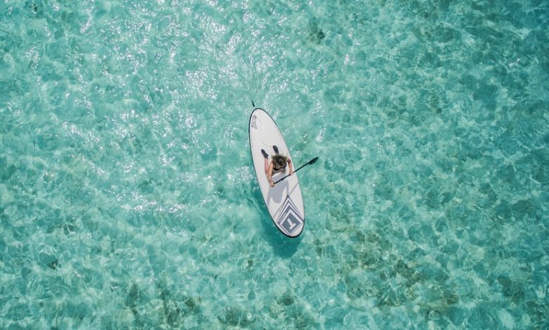 Imagem de paddle surf