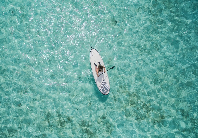 immagine di paddle surf