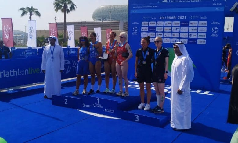 FETRI/ podium paratriatlon abu dhabi