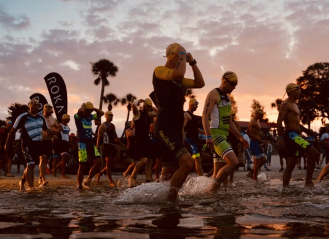 IRONMAN / SAlida natação IRONMAN Flórida