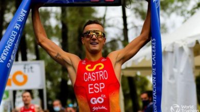 @bensnapsstuff/ David Castro vince la Coppa Europea di Triathlon a Quarteira