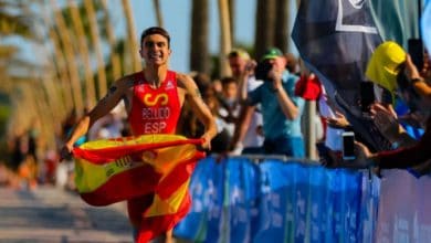 @ worldtriathlon / Igor Bellido Junioren-Triathlon-Weltmeister.