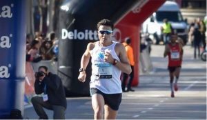 Instagram / Javier Gómez noya beim Madrider Halbmarathon