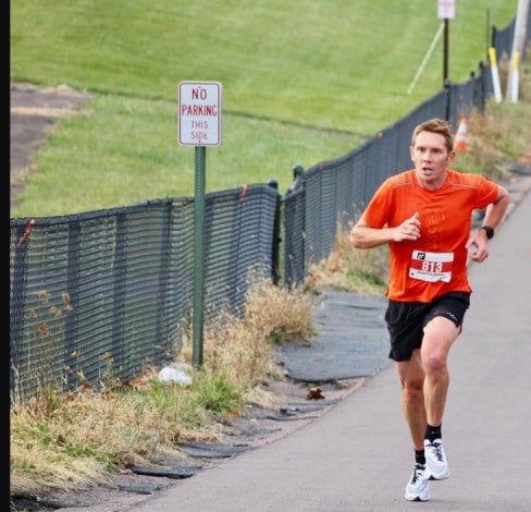 Instagram / Cameron Wurf breaks his record in the 5.000 meters at the age of 38