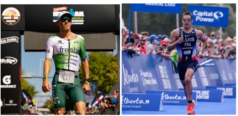 Duell beim IRONMAN 70.3 Indian Wells, Sanders und Vicent Luis