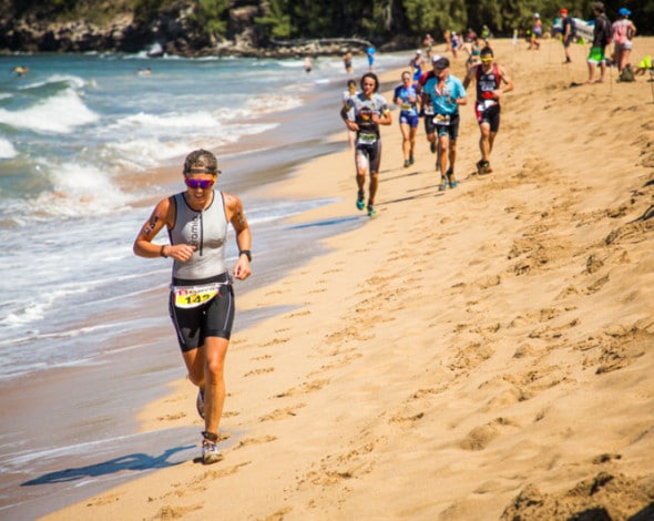 O Campeonato Mundial XTERRA torna-se um duatlo