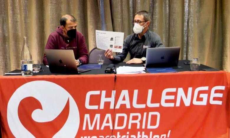 Conférence de presse du Challenge Madrid sur l'annulation de la course