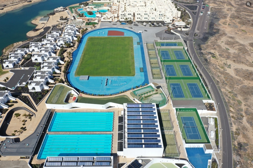 Imagen aérea del Club La Santa