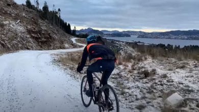 El entrenamiento de Gusatv Iden gravel