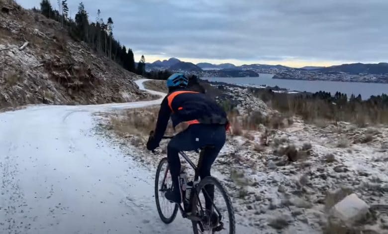 El entrenamiento de Gusatv Iden gravel