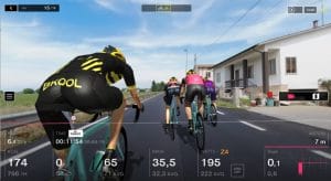 Coup d'envoi de la deuxième manche du Virtual Giro d'Italia organisé par BKOOL
