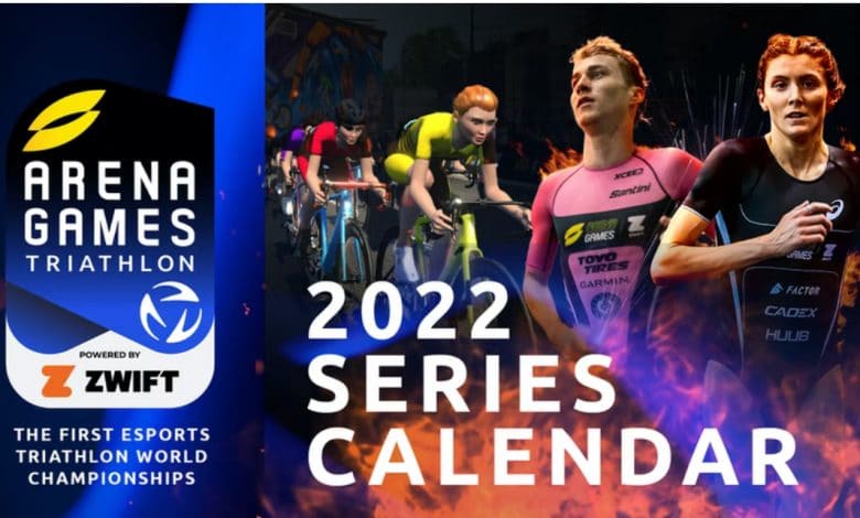 ¿En qué consisten los Arena Games Triathlon World Championship Series?