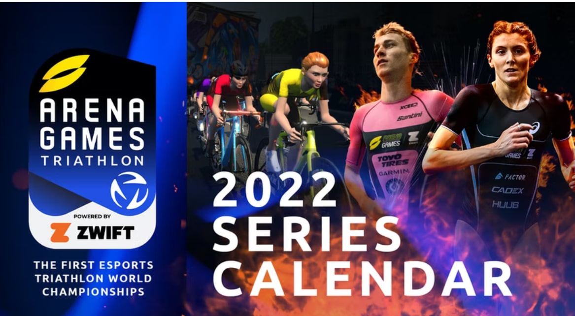 ¿En qué consisten los Arena Games Triathlon World Championship Series?