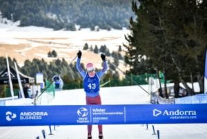 Franco Pesavento y Daria Rogozina campeones del Mundo de Triatlon de Invierno