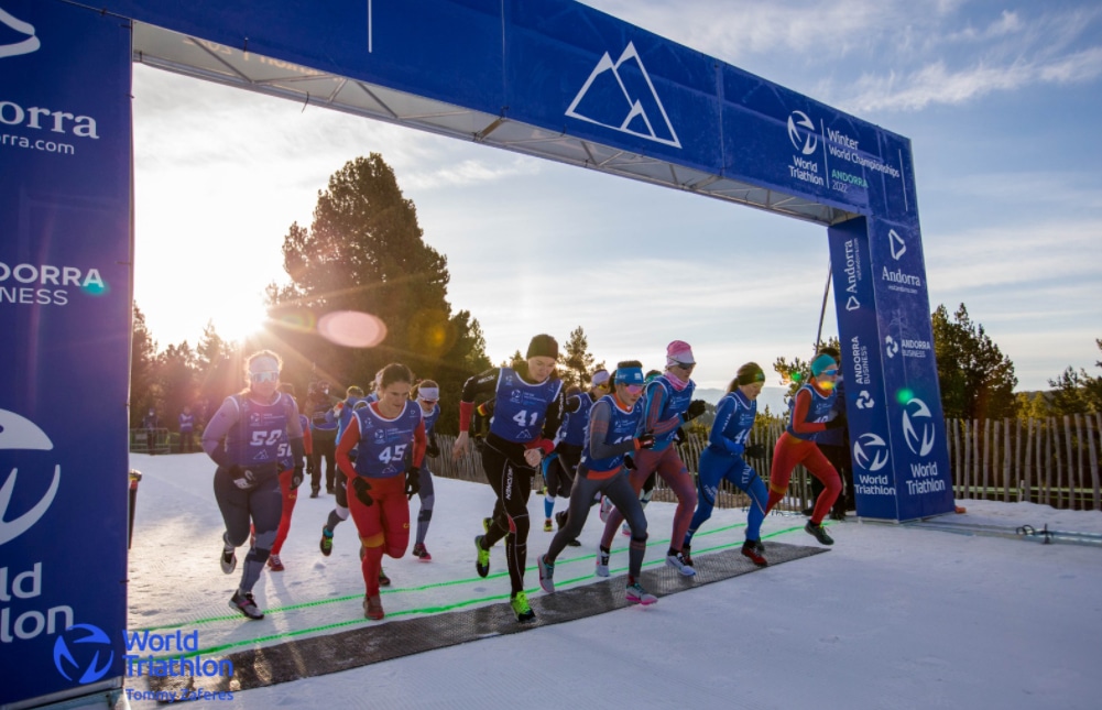Andorra, epicentro mundial del triatlón de invierno