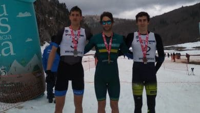 Men's odium Spain Triathlon Championship 2022