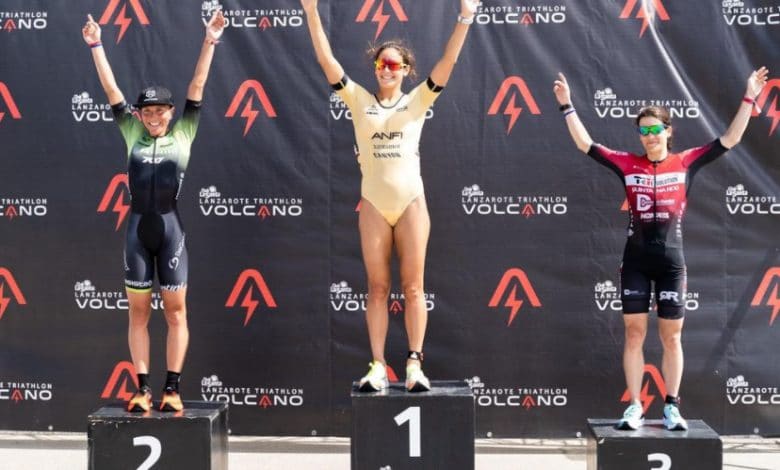 Sara Pérez takes the victory at Club La Santa Volcano Triathlon 2022