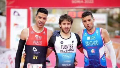 Gonzalo Fuentes Meister von Spanien im Duathlon MD