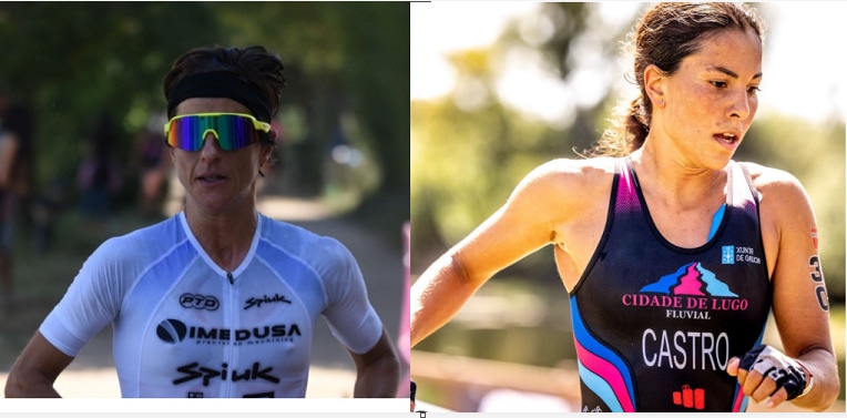 Gurutze Frades e Saleta Castro estarão no ICAN Triathlon Alicante