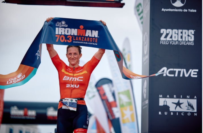 Katrina Matthews remporte l'IRONMAN 70.3 Lanzarote