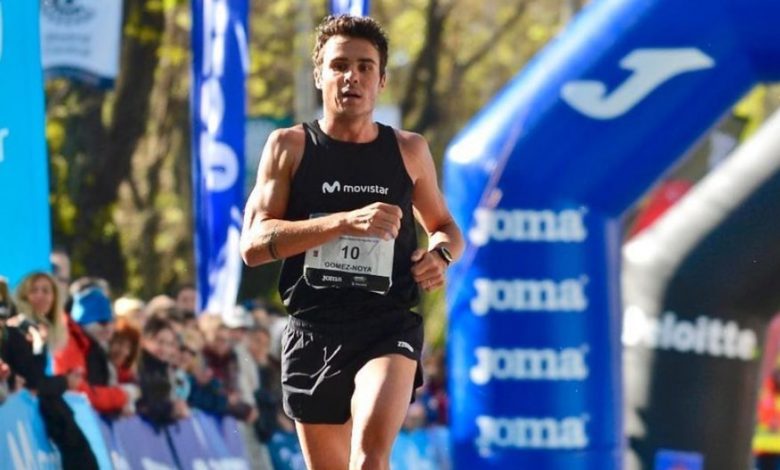 Javier Gómez Noya will run again in the Madrid half marathon