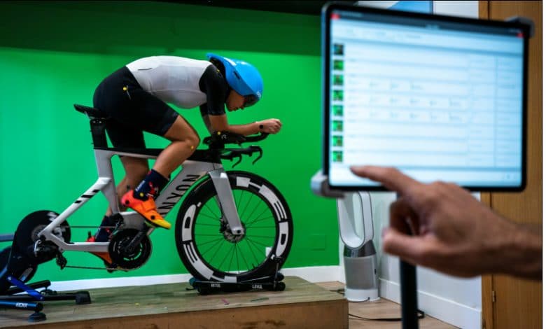 Sara Pérez vai atravessar o túnel de vento com a sua Canyon Speedmax CFR