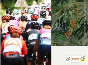 Strava annonce un accord officiel avec le Tour de France