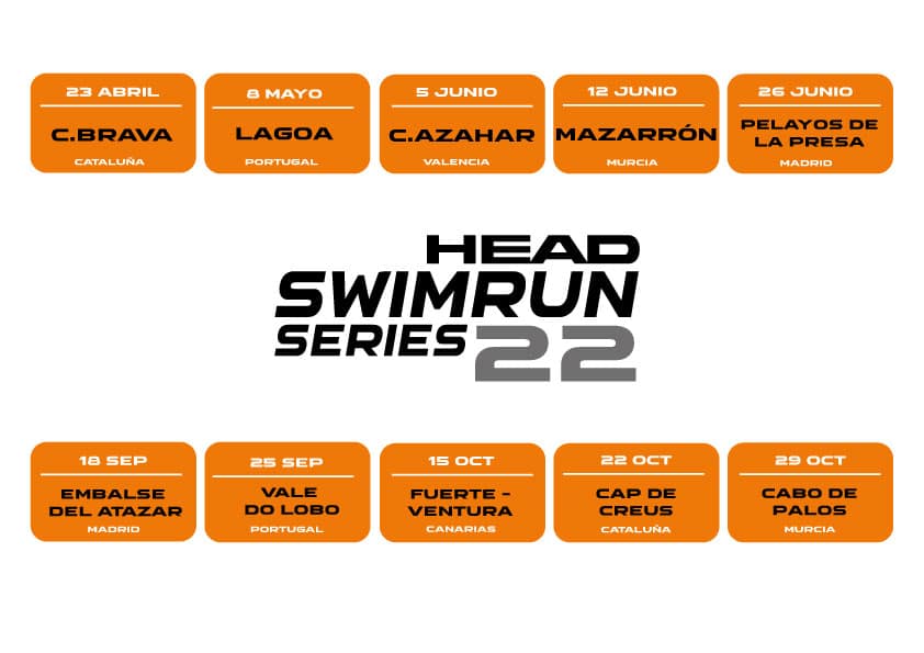 Calendario 2022 Head Swimrun Series
