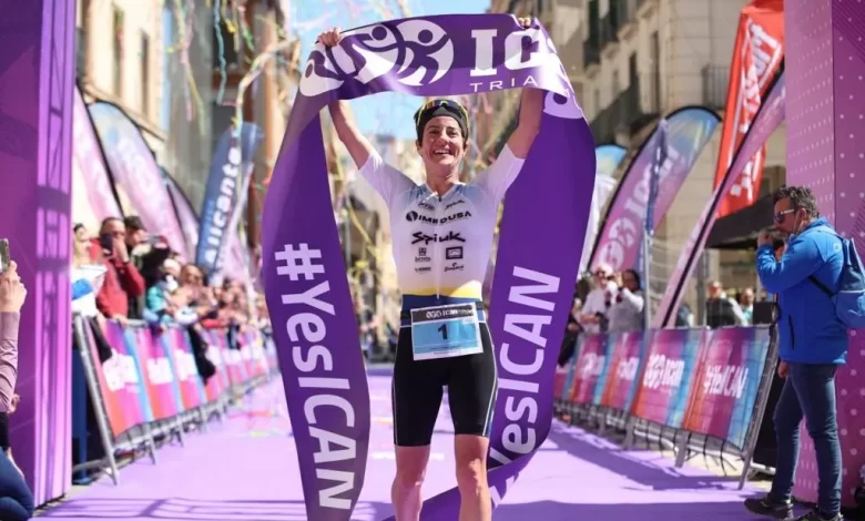 Gurutze Frades vence ICAN Triathlon Alicante