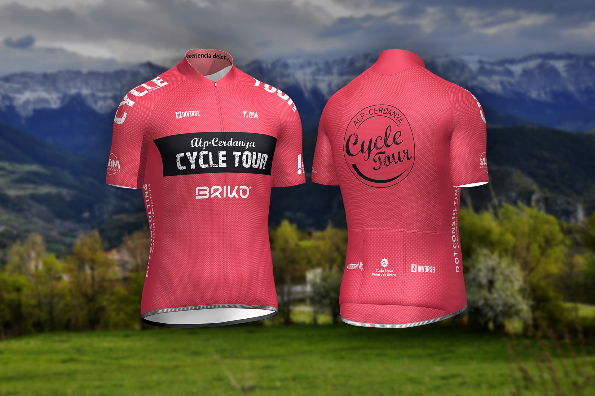 maillot la VIIª edición de La Alp-Cerdanya Cycle Tour 2022 INVERSE