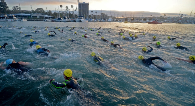 Where to watch the IRONMAN 70.3 Ocenside live?