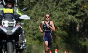 Taylor Knibb sweeps the IRONMAN 70.3 Oceanside