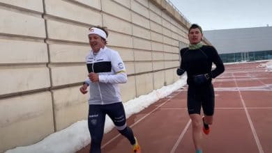 (Video) Entrenamiento para ST. George de Kristian Blummenfelt y Gustav Iden