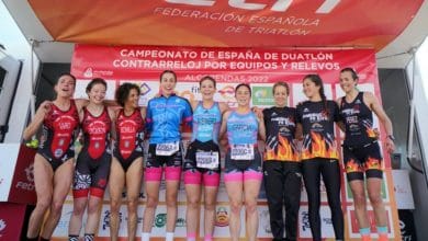 Nautico de Narón y Isbilya Sloppy Joe's Campeones de España de Duatlón por relevos