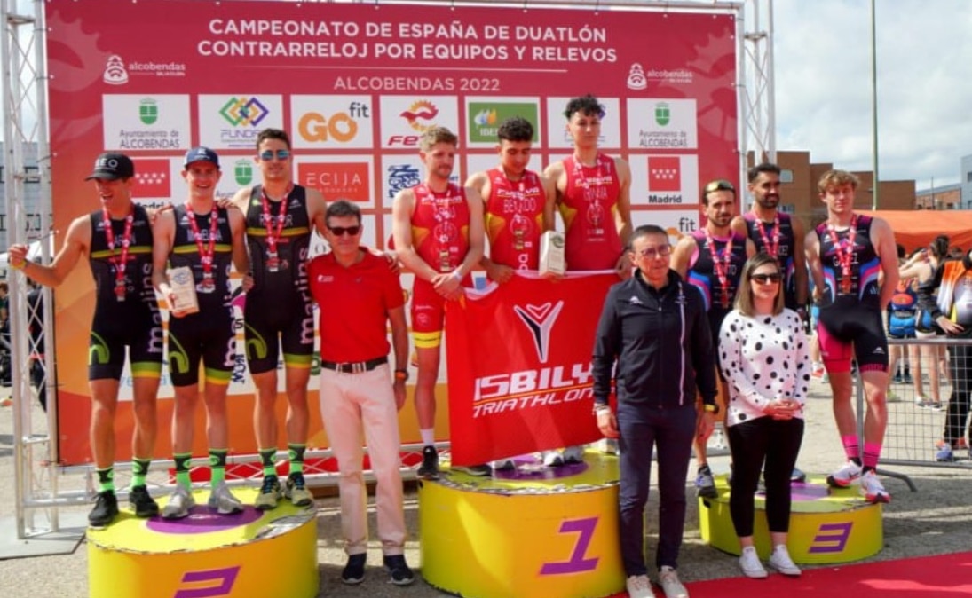 Isbilya Sloppy Joe's Campeones de España de Duatlón por relevos