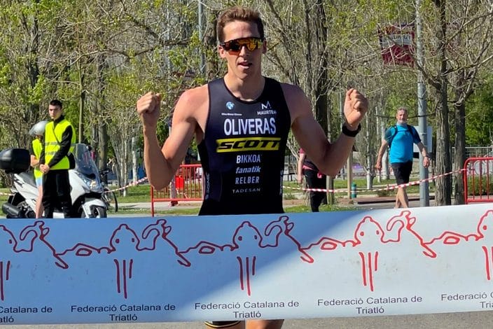 Nan Oliveras Champion of Catalonia in duathlon