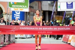 Joselyn Brea champion of Spain in Duathlon