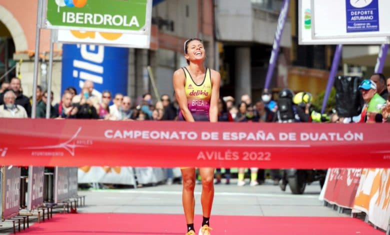 Joselyn Brea champion of Spain in Duathlon