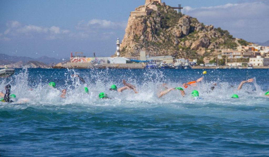 Cidade de Lugo Fluvial llega a Águilas liderando las Ligas Nacionales de Triatlón