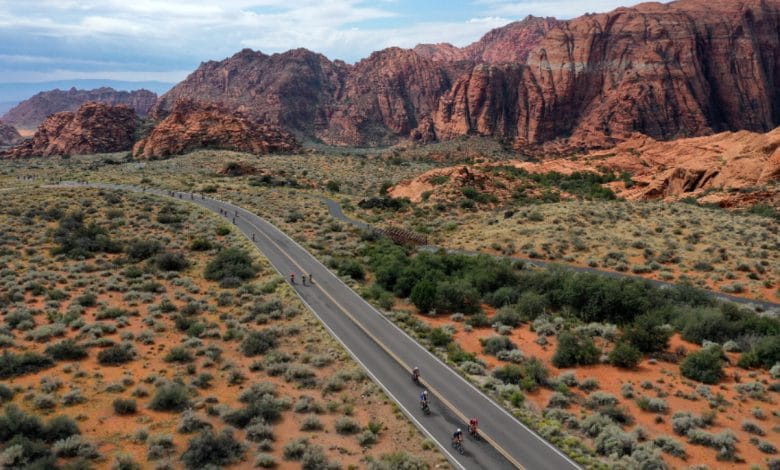 The circuits of the IRONMAN St. George World Championship