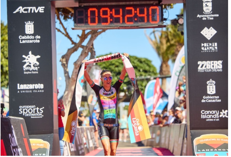 Lydia Dant remporte l'IRONMAN Lanzarote