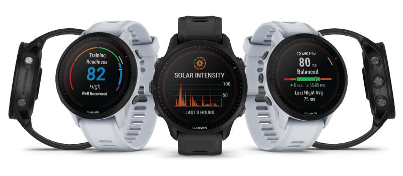 Garmin Forerunner® 955 Solar: carga solar y la más avanzada tecnología para runners y triatletas - Artículos Material deportivo Garmin Reloj gps Modelos Forerunner 955