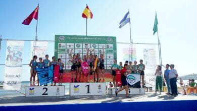 Saltoki Trikideak gana la Copa de la Reina Iberdrola y Diablillos Rivas la Copa del Rey de Triatlón en Águilas