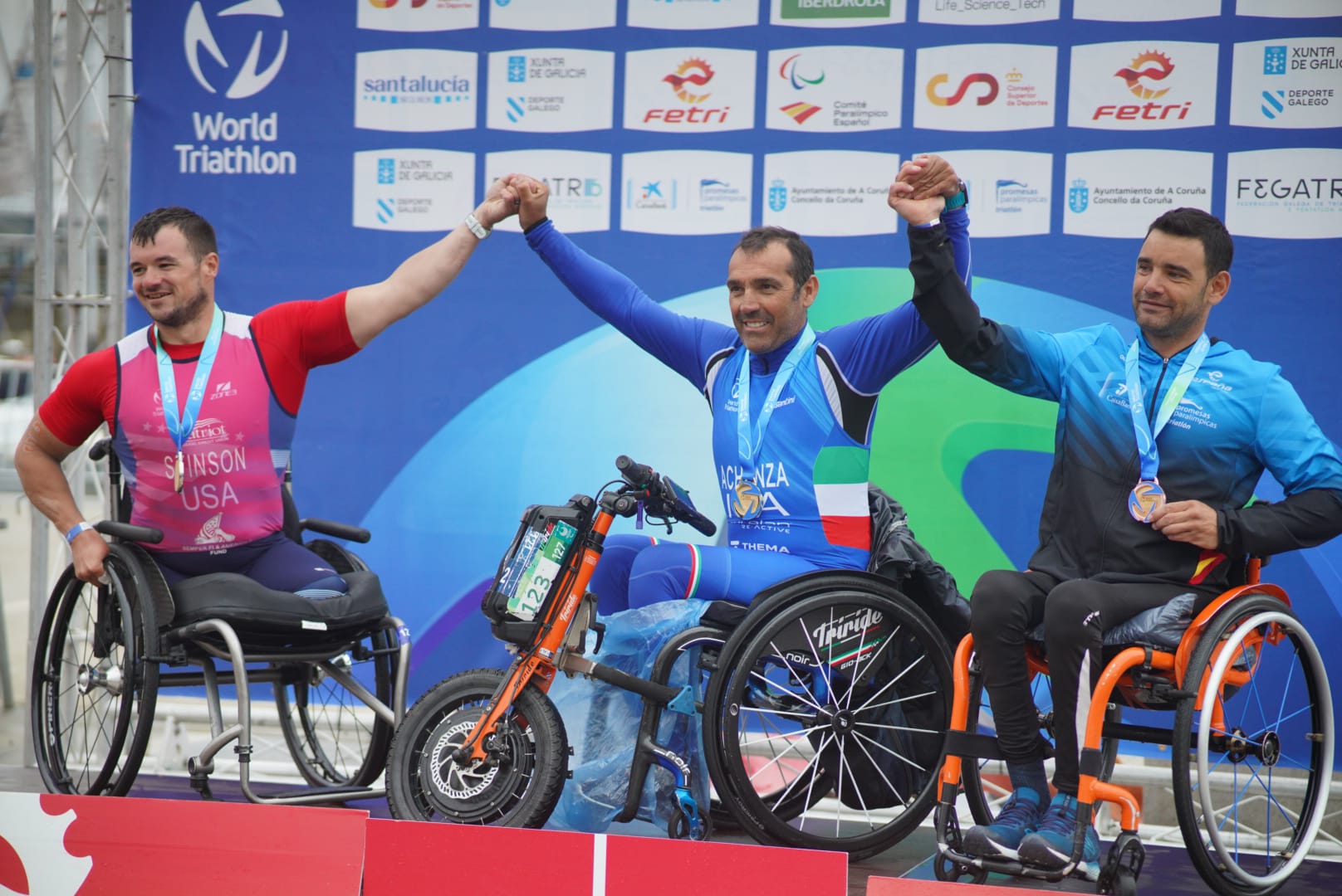siete medallas para la paratriarmada española.