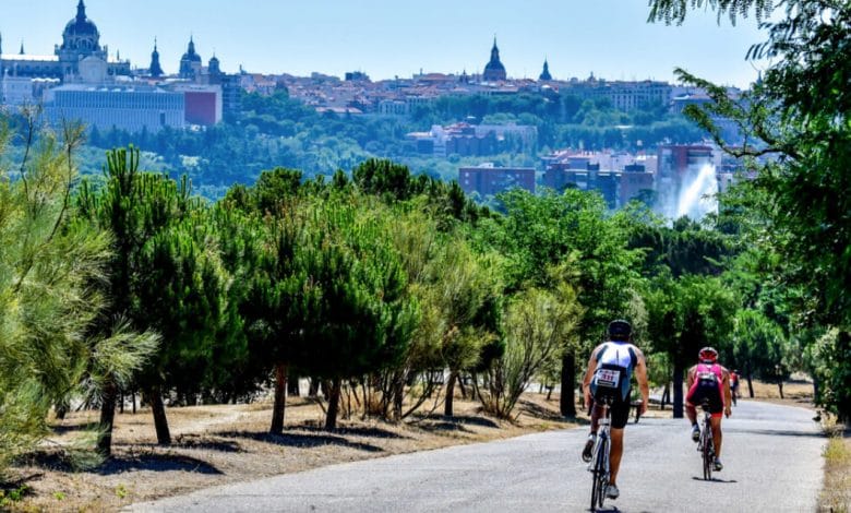 Great Madrid triathlon classifications