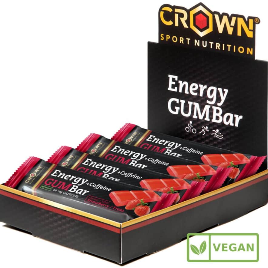 La nuova barretta energetica GUM di Crown Sport Nutrition