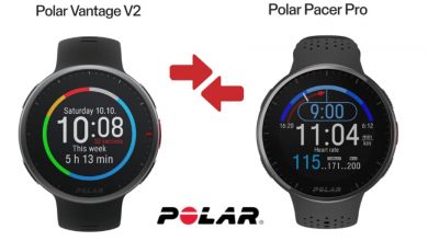 Comparativa Polar V2 Pacer Pro