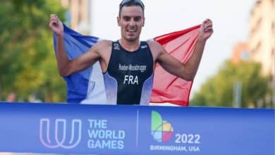 Maxime Hueber and Maurine Ricour win the duathlon at the World Games